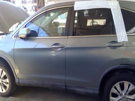 2012 HONDA CR-V. GREEN, EX-L MODEL, 2.4L, AT, AWD.  A26292